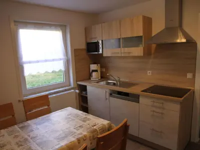 Küche/Küchenzeile in der Unterkunft Apartment Wohnung Julius 3 - gemütlich und kinderfreundlich by Interhome