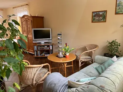 TV/Unterhaltungsangebot in der Unterkunft Ferienwohnung Anna