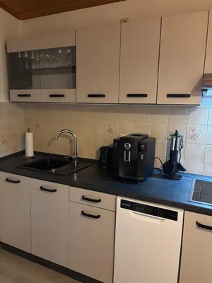 Küche/Küchenzeile in der Unterkunft Altstadt-Loft Nova
