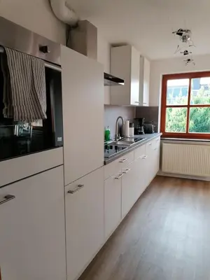 Küche/Küchenzeile in der Unterkunft Ferienwohnung HarzErlebnis