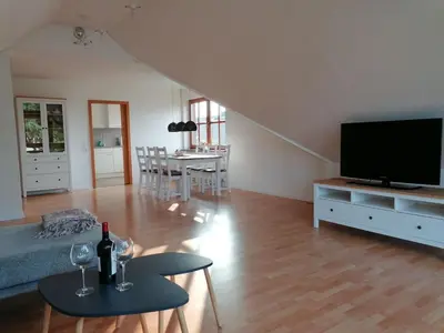 TV/Unterhaltungsangebot in der Unterkunft Ferienwohnung HarzErlebnis