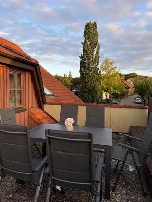 Ein Balkon oder eine Terrasse in der Unterkunft Ferienwohnung HarzErlebnis