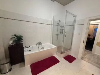 Ein Badezimmer in der Unterkunft Ferienwohnung Margrit