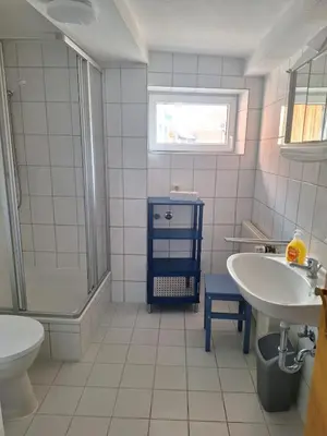Ein Badezimmer in der Unterkunft Ferienwohnung Harzlicht