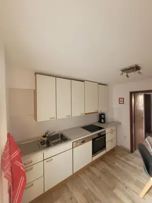 Küche/Küchenzeile in der Unterkunft Ferienhaus Hülser