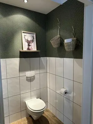 Ein Badezimmer in der Unterkunft Cozy Chalet