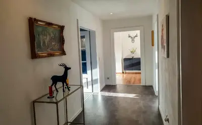 Grundriss der Unterkunft Premium Gruppen-Apartments in Gründerzeit-Villa mit Schlossblick und Parkplatz 16 Gäste