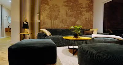 Ein Sitzbereich in der Unterkunft Harz Zeit Residenz neu eröffnet