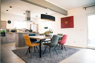 Küche/Küchenzeile in der Unterkunft Ferienhaus - feelgood
