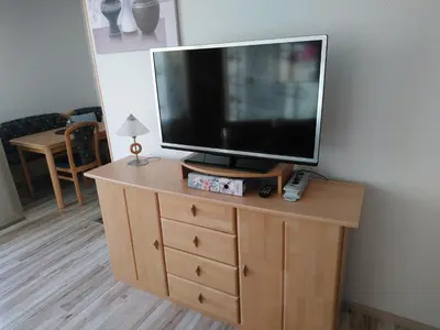 TV/Unterhaltungsangebot in der Unterkunft Ferienwohnung Hannah