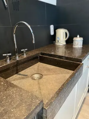 Grundriss der Unterkunft Hyggeliges Apartment 