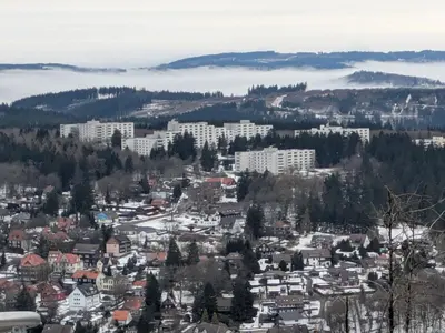 Naturlandschaft in der Nähe der Ferienwohnung