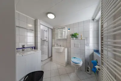 Ein Badezimmer in der Unterkunft Lota's Tanne