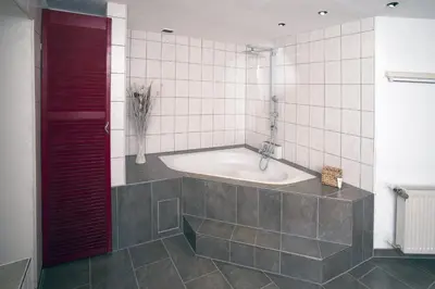 Ein Badezimmer in der Unterkunft Designpension Idyll Nr2 Hotel Garni