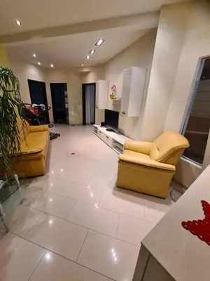 Ein Sitzbereich in der Unterkunft XXL City-Appartement Wernigerode