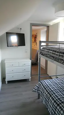 Ein Bett oder Betten in einem Zimmer der Unterkunft 