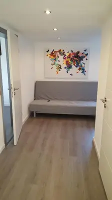 Ein Bett oder Betten in einem Zimmer der Unterkunft 