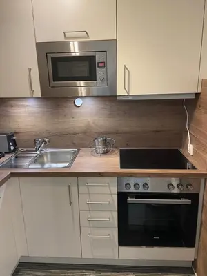 Küche/Küchenzeile in der Unterkunft Ferienwohnung Felix Braunlage