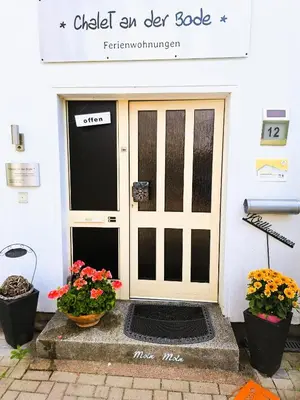 Grundriss der Unterkunft Chalet an der Bode - Schicke 3 Zi Fewo mit Balkon