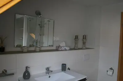 Ein Badezimmer in der Unterkunft Apartments Altstadtoase