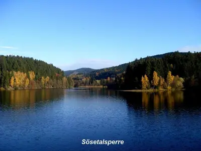 Naturlandschaft in der Nähe der Ferienwohnung