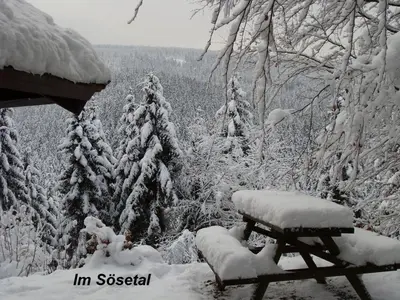 Gästehaus Bündge im Winter