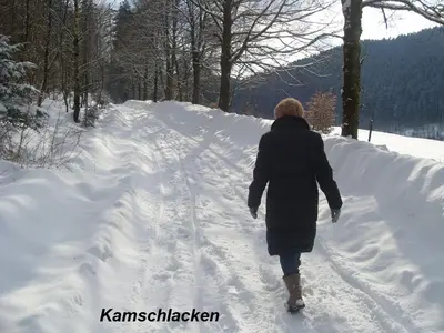 Gästehaus Bündge im Winter