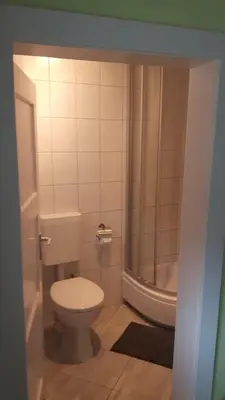 Ein Badezimmer in der Unterkunft Altstadt Ferienhaus