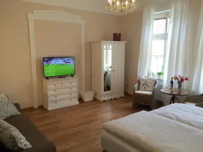 TV/Unterhaltungsangebot in der Unterkunft Ferienwohnung am Kaiserhof
