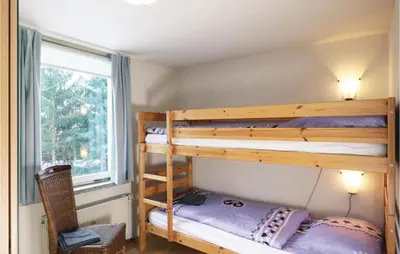 Ein Bett oder Betten in einem Zimmer der Unterkunft Beautiful Home In Osterode With Kitchen