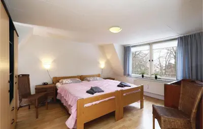 Ein Bett oder Betten in einem Zimmer der Unterkunft Beautiful Home In Osterode With Kitchen