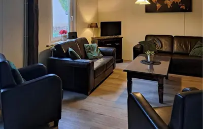 Ein Sitzbereich in der Unterkunft Beautiful Home In Osterode With Kitchen