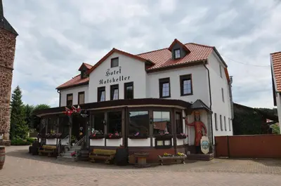 Das Gebäude in dem sich das Hotel befindet