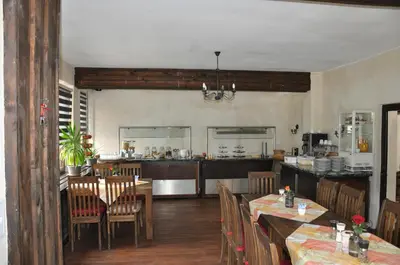 Küche/Küchenzeile in der Unterkunft Hotel Ratskeller