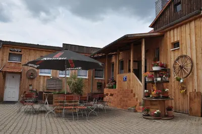 Das Gebäude in dem sich das Hotel befindet