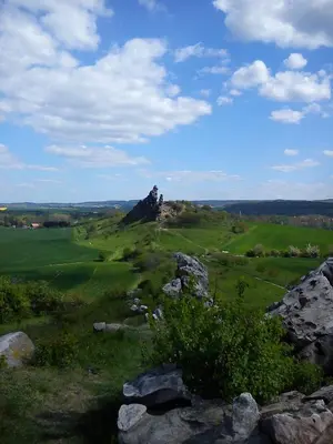 Naturlandschaft in der Nähe der Ferienwohnung