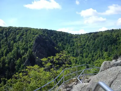 Naturlandschaft in der Nähe der Ferienwohnung