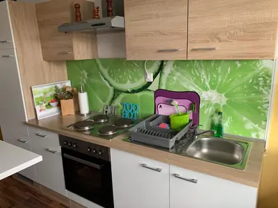 Küche/Küchenzeile in der Unterkunft Ferienhaus am Geiersberg