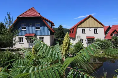 Das Gebäude in dem sich der Ferienpark befindet