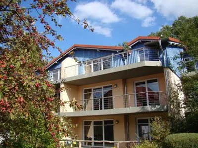 Das Gebäude in dem sich der Ferienpark befindet