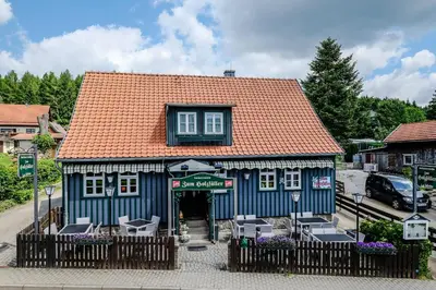 Das Gebäude in dem sich das Hotel befindet