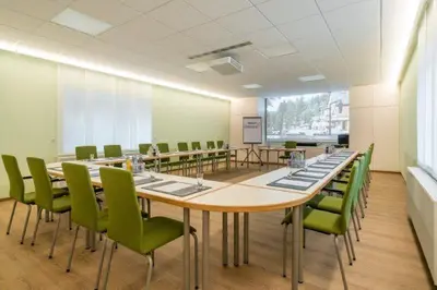 Der Geschäftsbereich oder Konferenzraum in der Unterkunft Stolberger Hof
