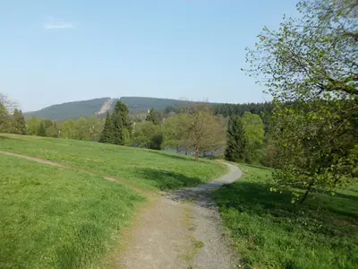 Naturlandschaft in der Nähe der Ferienwohnung