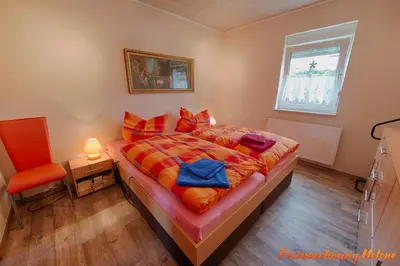 Ein Bett oder Betten in einem Zimmer der Unterkunft Helene