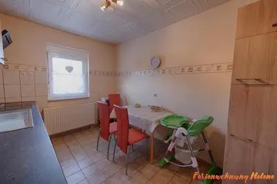 Küche/Küchenzeile in der Unterkunft Helene