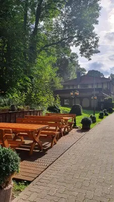 Ein Garten an der Unterkunft Hotel Harzlodge