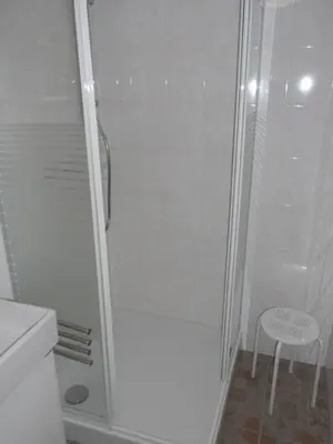 Ein Badezimmer in der Unterkunft Ferienwohnung Ortlieb