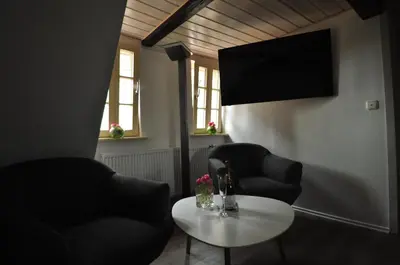 TV/Unterhaltungsangebot in der Unterkunft Gasthaus und Ferienwohnungen 