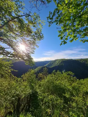 Naturlandschaft in der Nähe des Hotels