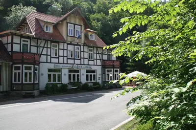 Das Gebäude in dem sich das Hotel befindet